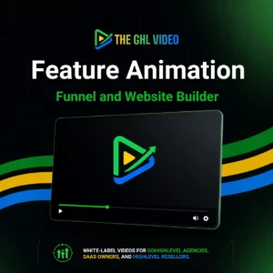 Feature Animation Funnel and Website Builder