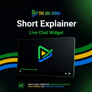 Short Explainer Video Live Chat Widget
